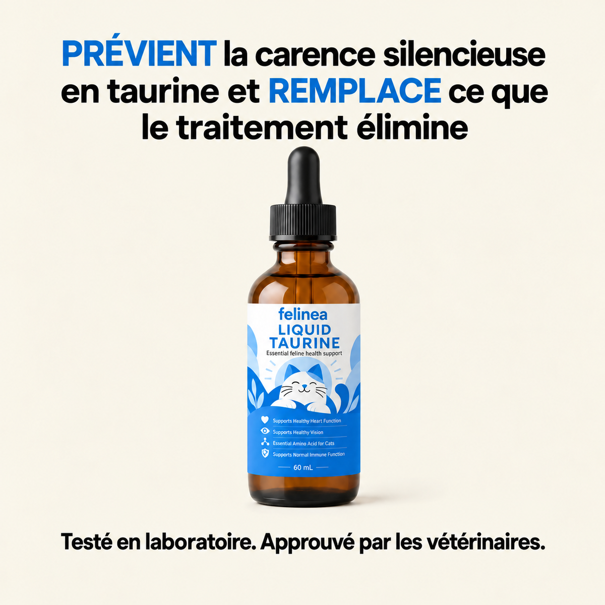 Félinéa™ - Taurine Liquide pour Chat