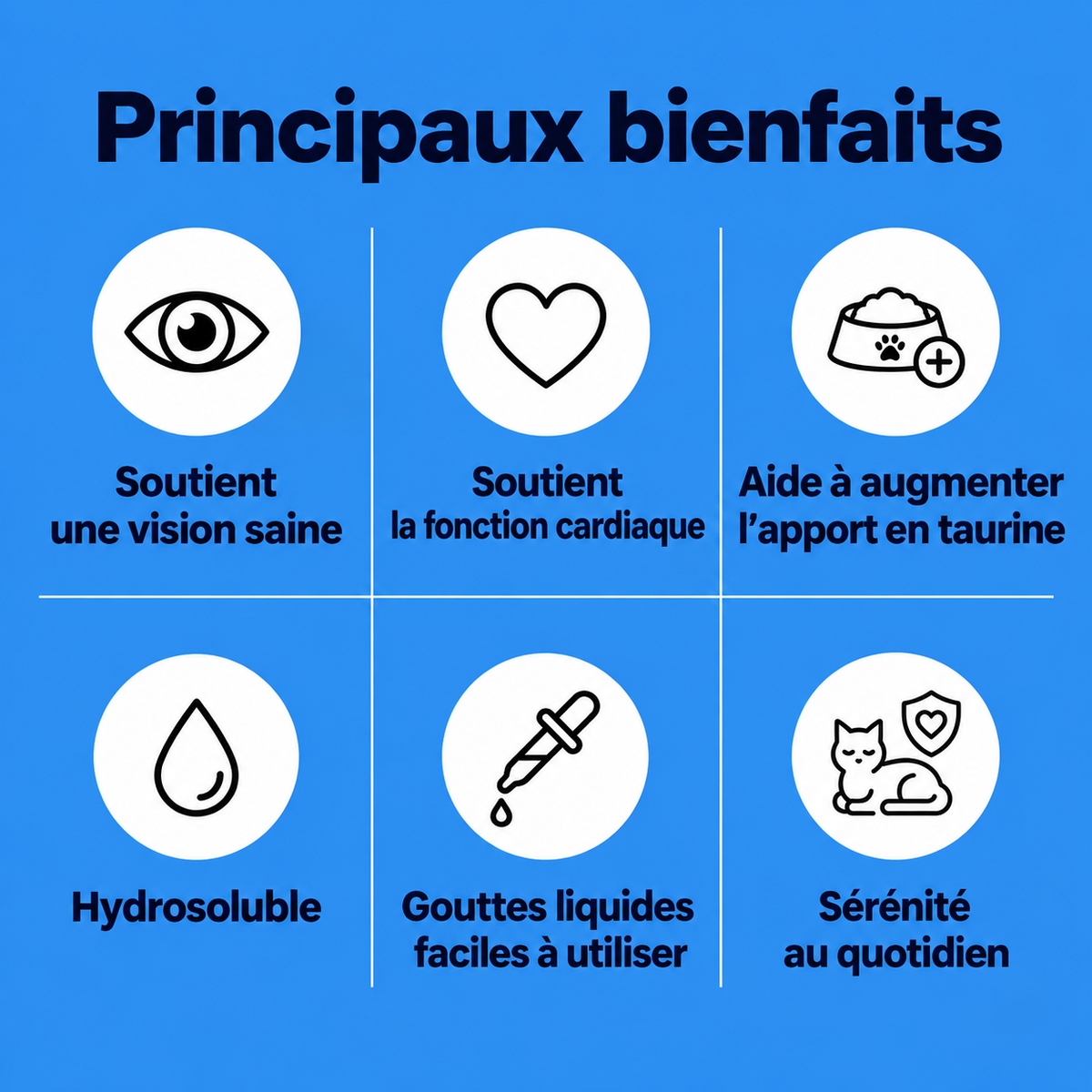 Félinéa™ - Taurine Liquide pour Chat