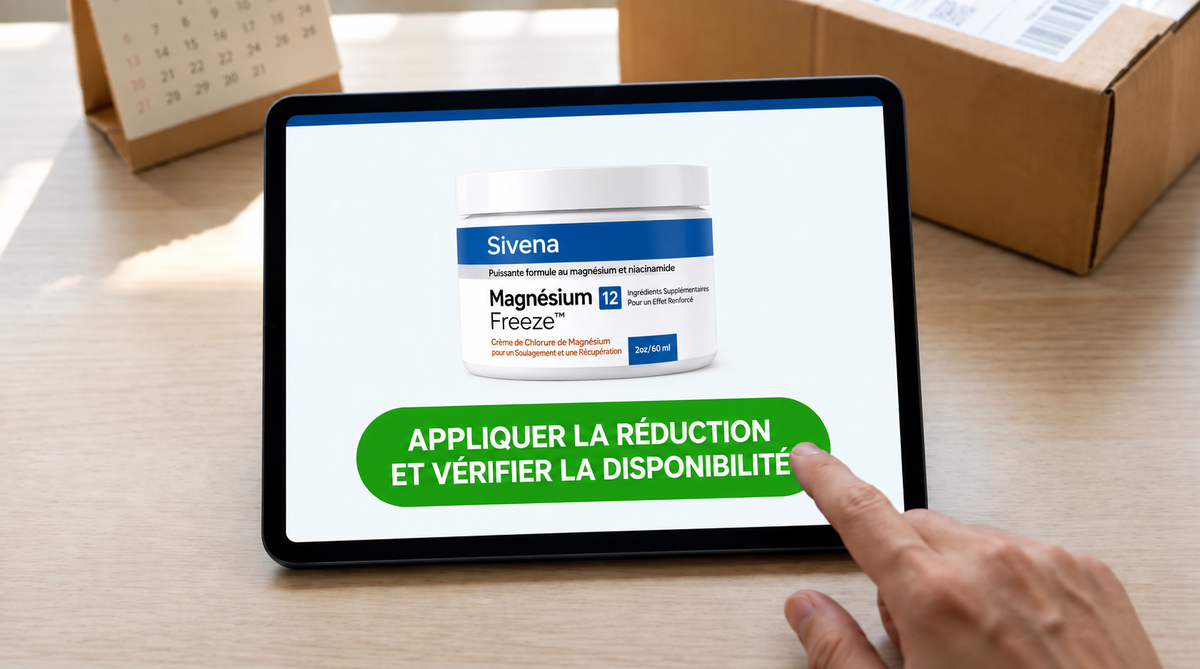 Espace Santé FR Magnesium Freeze, appliquez la remise