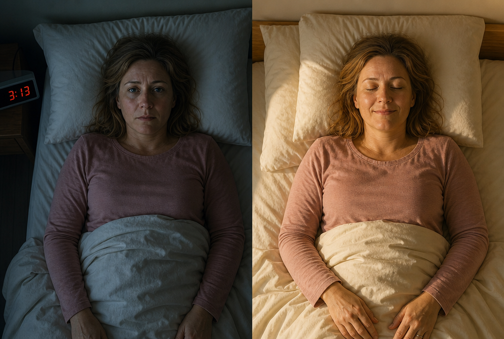 Deux chemins : réveillée à 3 h ou endormie paisiblement